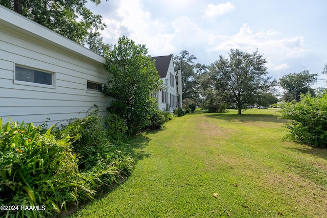 view of yard