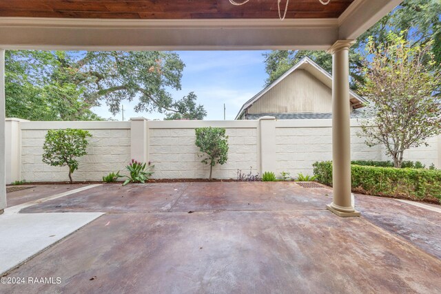 view of patio / terrace