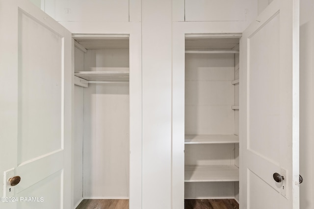 view of closet