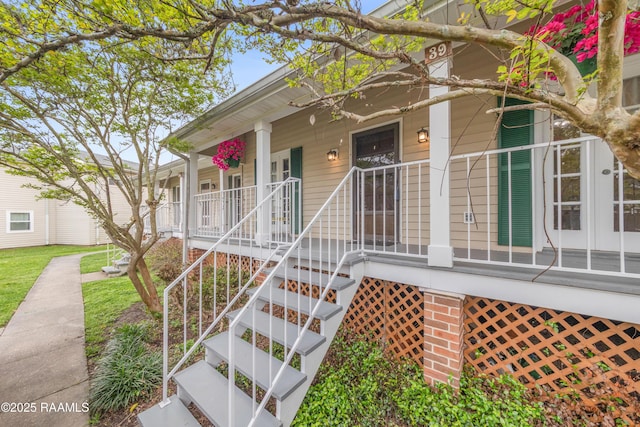 100 Teal Ln Unit 39, Lafayette, LA 70507 - view of front of house featuring a porch