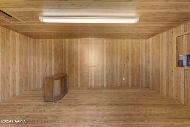 view of sauna / steam room featuring hardwood / wood-style flooring