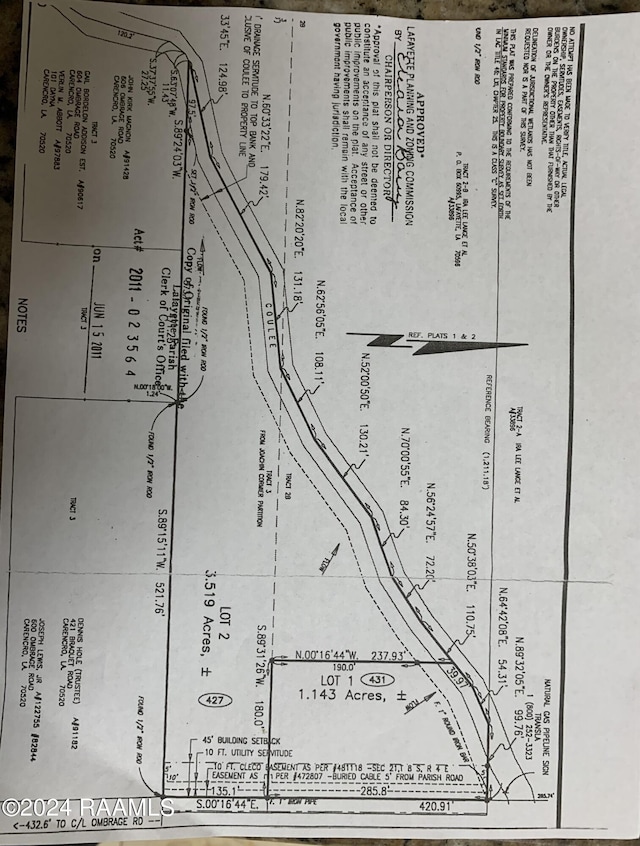 427 Braquet Rd, Carencro LA, 70520 land for sale