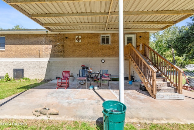 view of patio