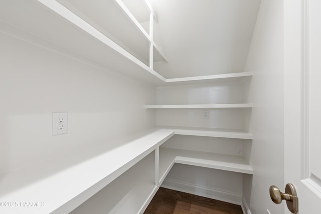 view of pantry