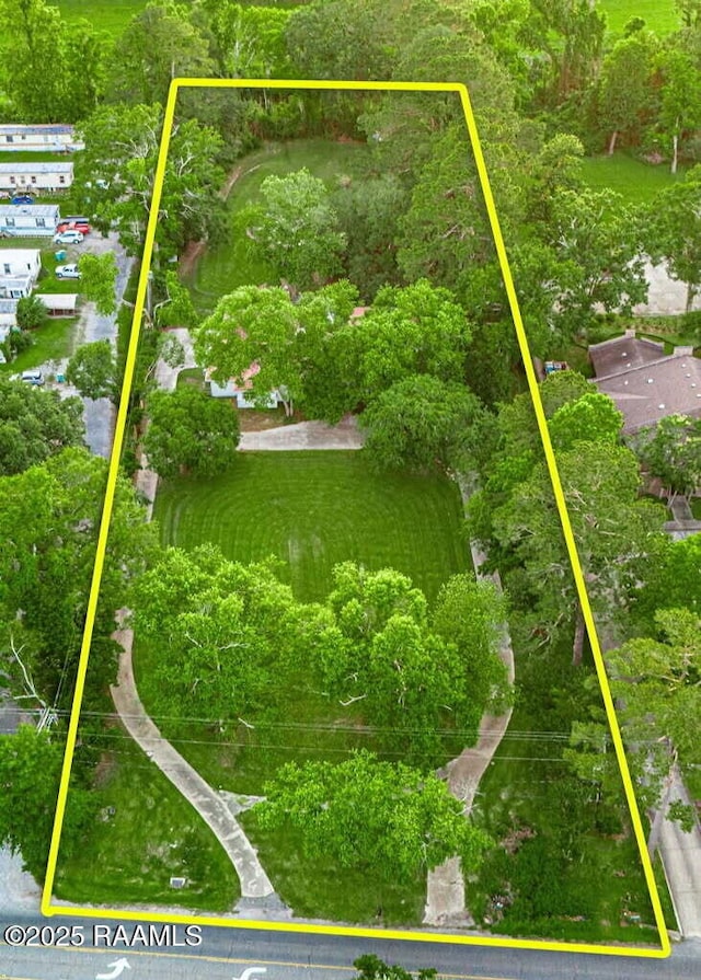 2862 S Union St, Opelousas, LA 70570 - view of property location with property parcel outlined