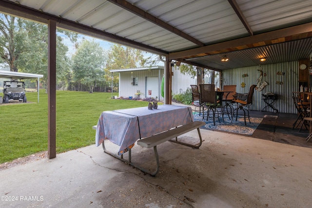 135 Woodys Ln, Sunset, LA 70584 - view of patio featuring outdoor dining space
