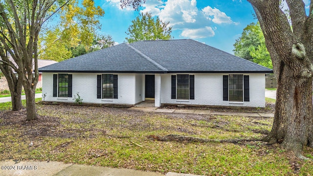 view of ranch-style home