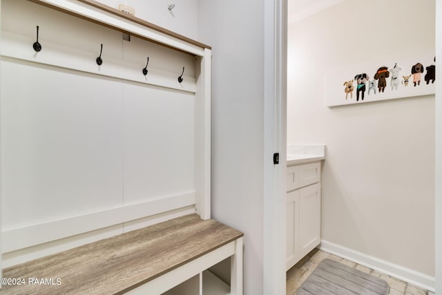 view of mudroom