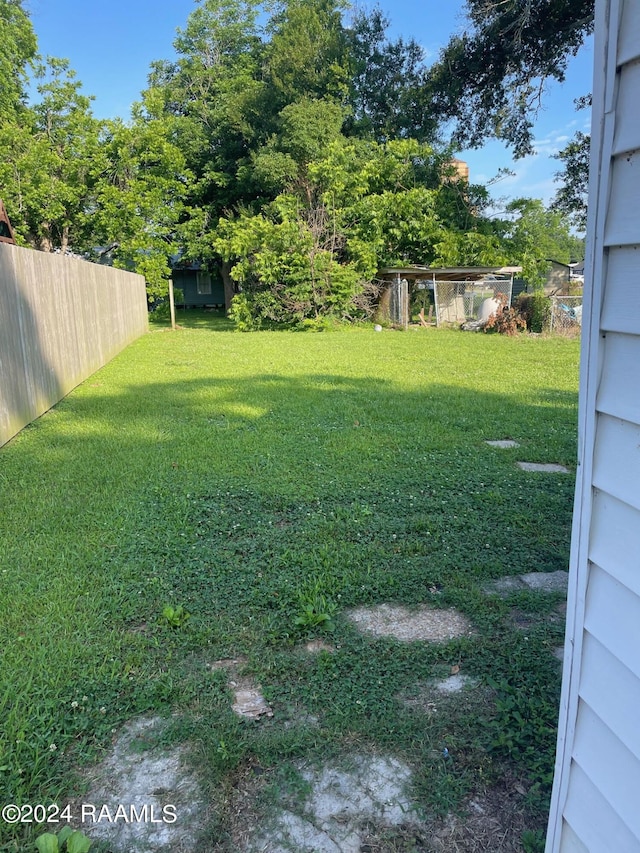 604 N Lejeune Ave, Kaplan, LA 70548 - view of yard