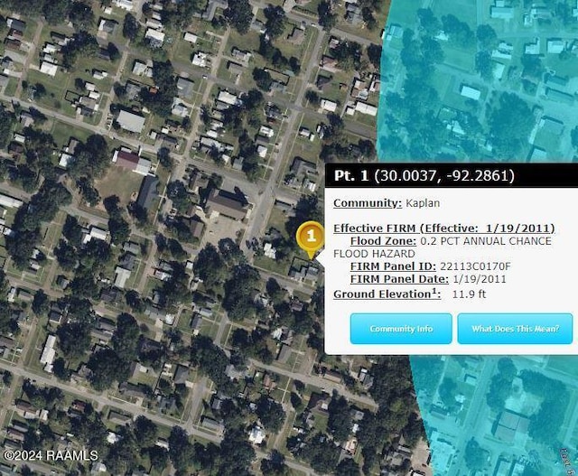604 N Lejeune Ave, Kaplan, LA 70548 - map / location