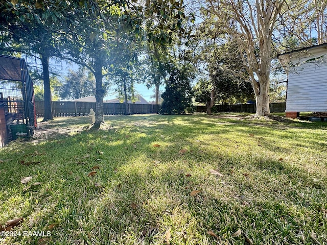 510 S Adams St, Welsh, LA 70591 - view of fenced backyard