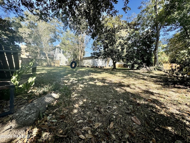 510 S Adams St, Welsh, LA 70591 - view of yard