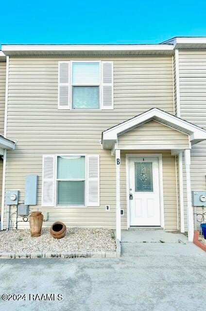 view of townhome / multi-family property