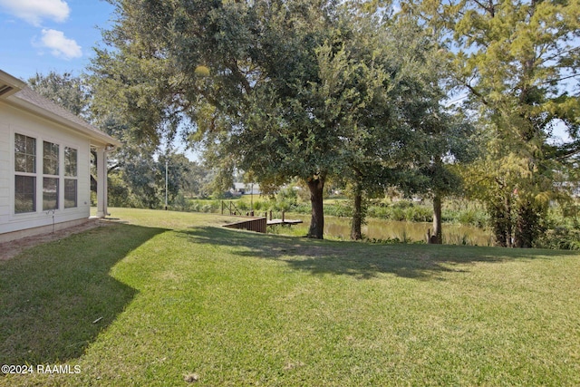 1053 Bayouside Ln, Parks, LA 70582 - view of yard
