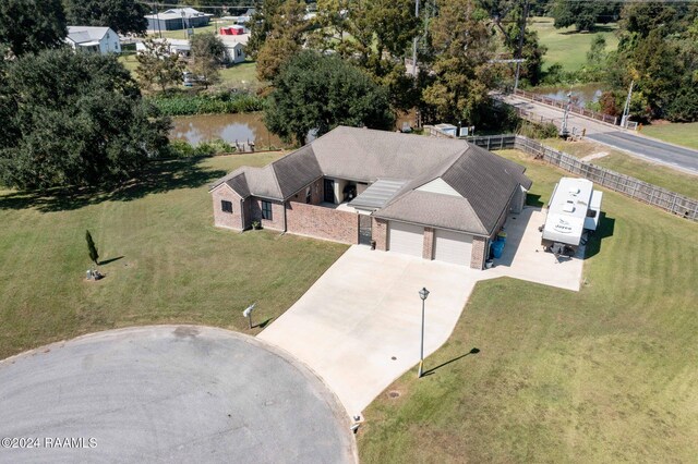 1053 Bayouside Ln, Parks, LA 70582 - birds eye view of property