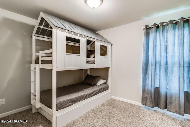 unfurnished bedroom featuring carpet flooring