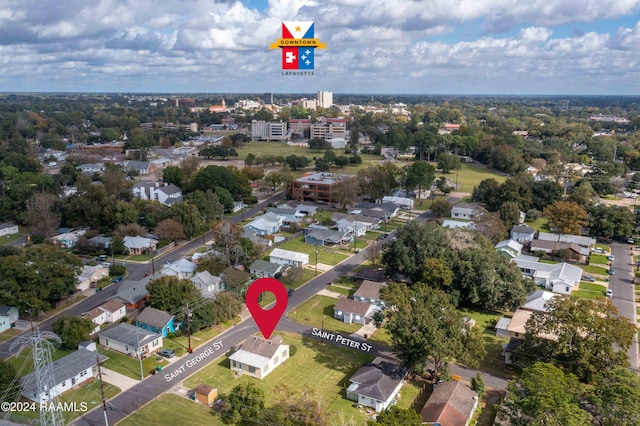 220 Saint Peter St, Lafayette, LA 70506 - aerial view of residential area