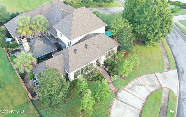 view of subject property