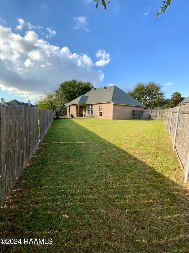 view of yard