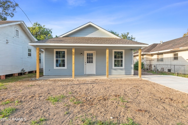 view of front of house