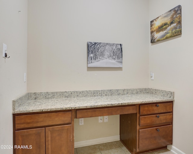 bathroom featuring vanity and tile patterned flooring