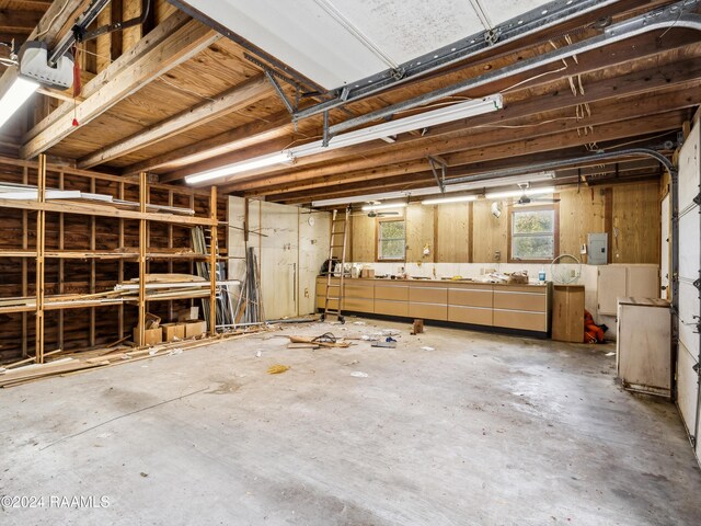 243 W Grolee St, Opelousas, LA 70570 - garage with electric panel