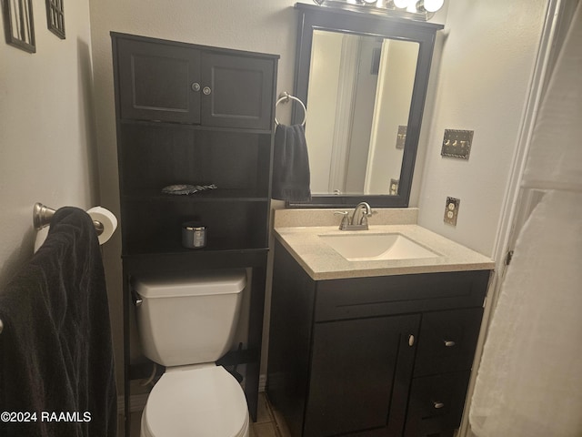 1318 Dulles Dr Unit B, Lafayette, LA 70506 - bathroom with vanity and toilet