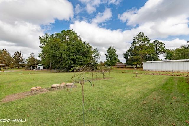 view of yard