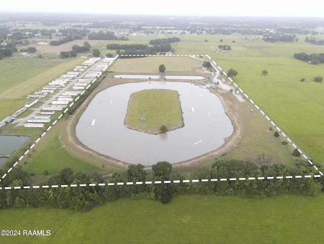 bird's eye view featuring a rural view