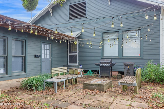 228 Cherry St, Lafayette, LA 70506 - view of patio with area for grilling