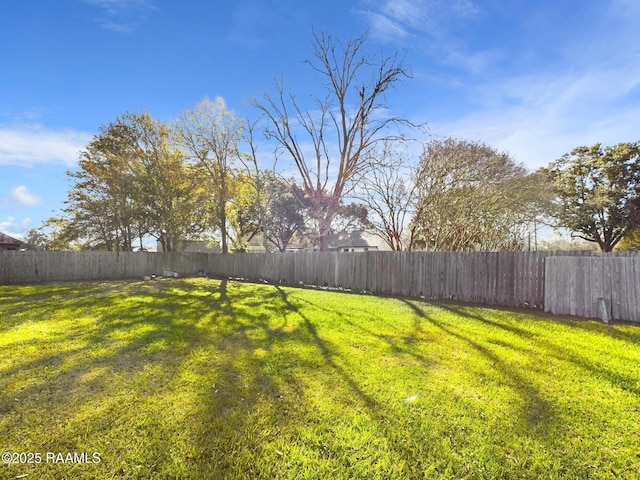 view of yard