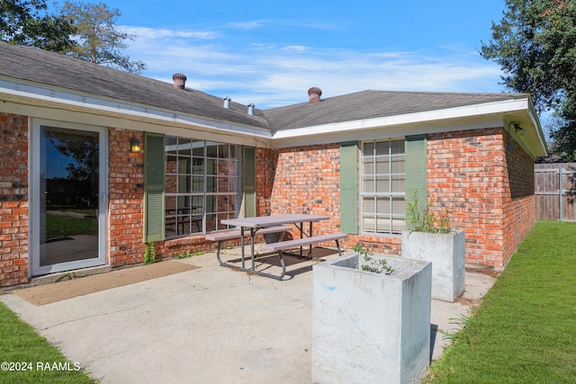 view of patio / terrace