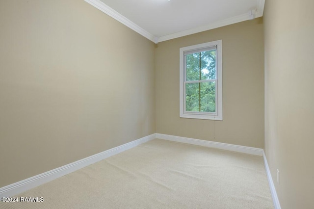 106 Kings Walk, Lafayette, LA 70503 - empty room with ornamental molding and light colored carpet