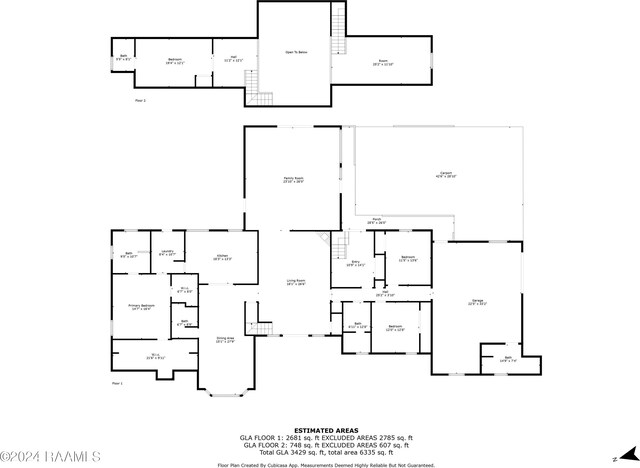 1412 US Highway 167, Abbeville, LA 70510 - room layout