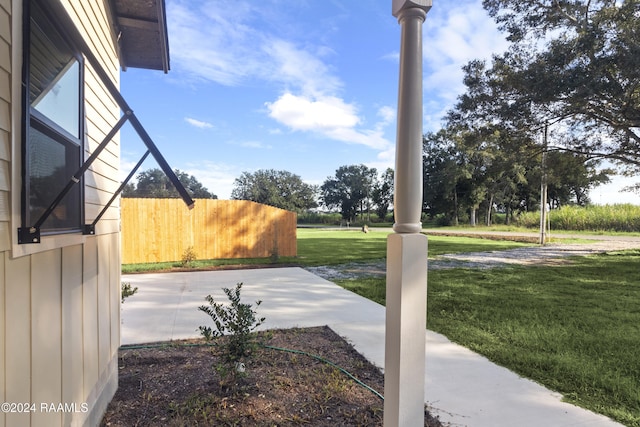 1036 Duhon Rd, Duson, LA 70529 - view of patio