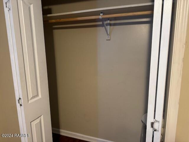 view of closet