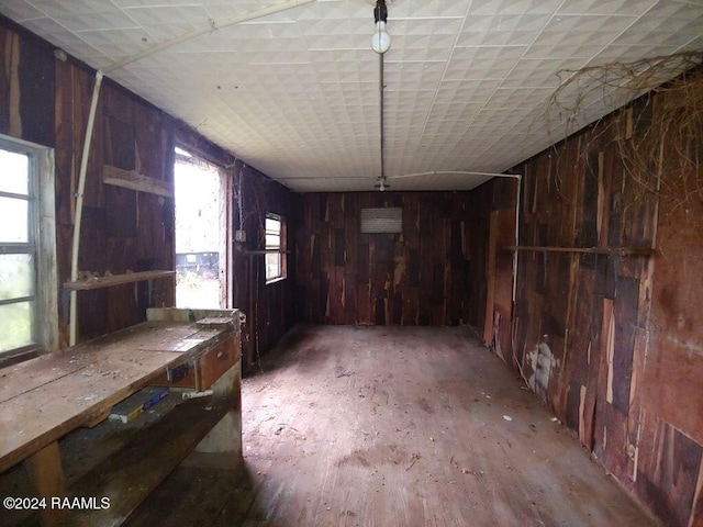 misc room featuring hardwood / wood-style floors