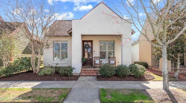 view of front of home with a porch