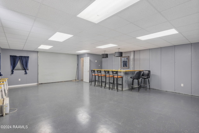 903 S Shireview Cir, Abbeville, LA 70510 - garage featuring baseboards