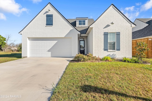 400 Croft, Lafayette, LA 70503 - view of front of home with concrete driveway, brick siding, and a shingled roof