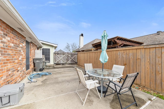 view of patio / terrace