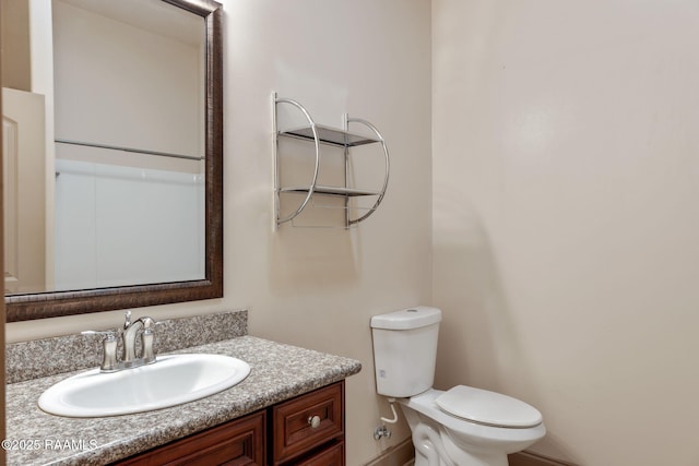 315 Begnaud Dr, Lafayette, LA 70501 - bathroom featuring toilet and vanity