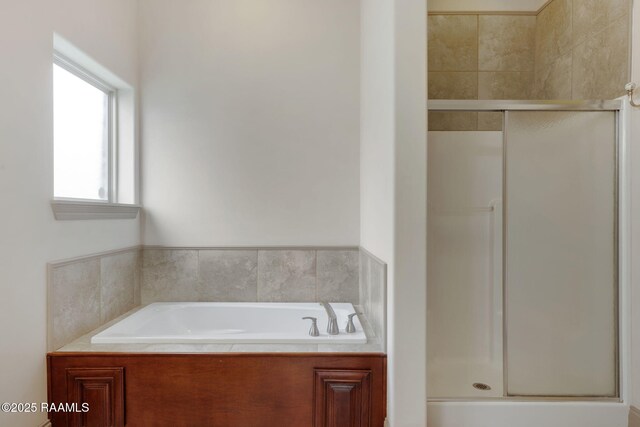 315 Begnaud Dr, Lafayette, LA 70501 - bathroom with shower with separate bathtub