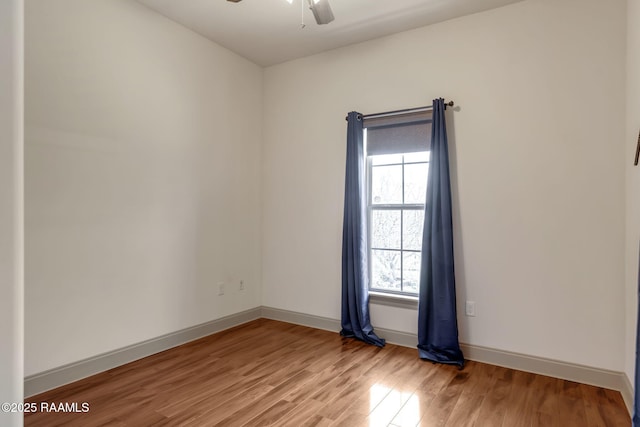 315 Begnaud Dr, Lafayette, LA 70501 - spare room featuring ceiling fan, a healthy amount of sunlight, and light hardwood / wood-style floors