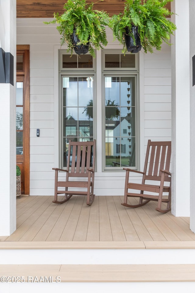 209 Vineyard Row, Lafayette, LA 70508 - deck featuring a porch