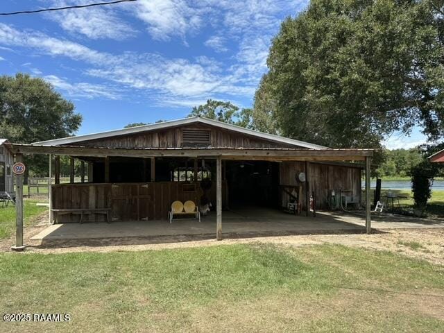 6757 Line Rd, Ethel, LA 70730 - view of parking featuring a carport