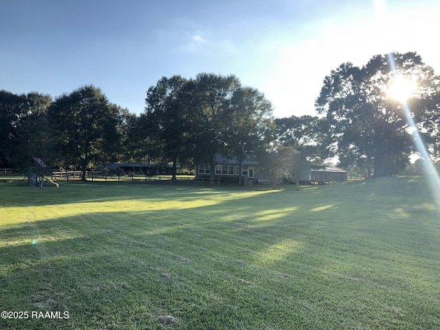 6757 Line Rd, Ethel, LA 70730 - view of grassy yard