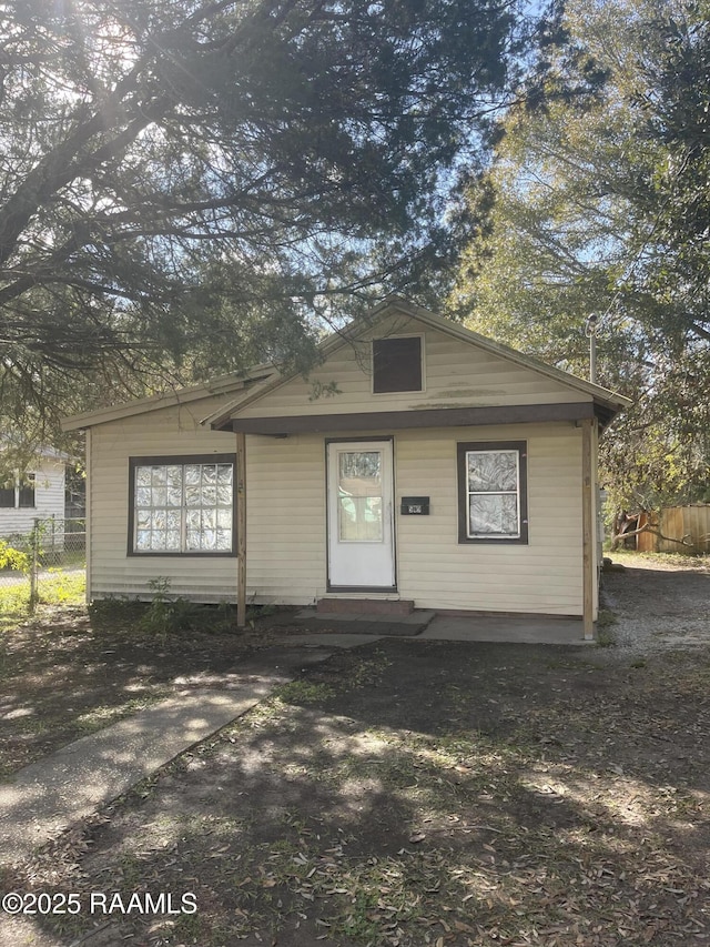 view of front of house