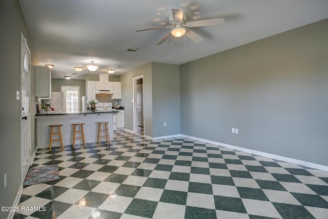 view of unfurnished living room