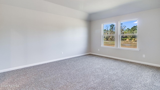 spare room with carpet